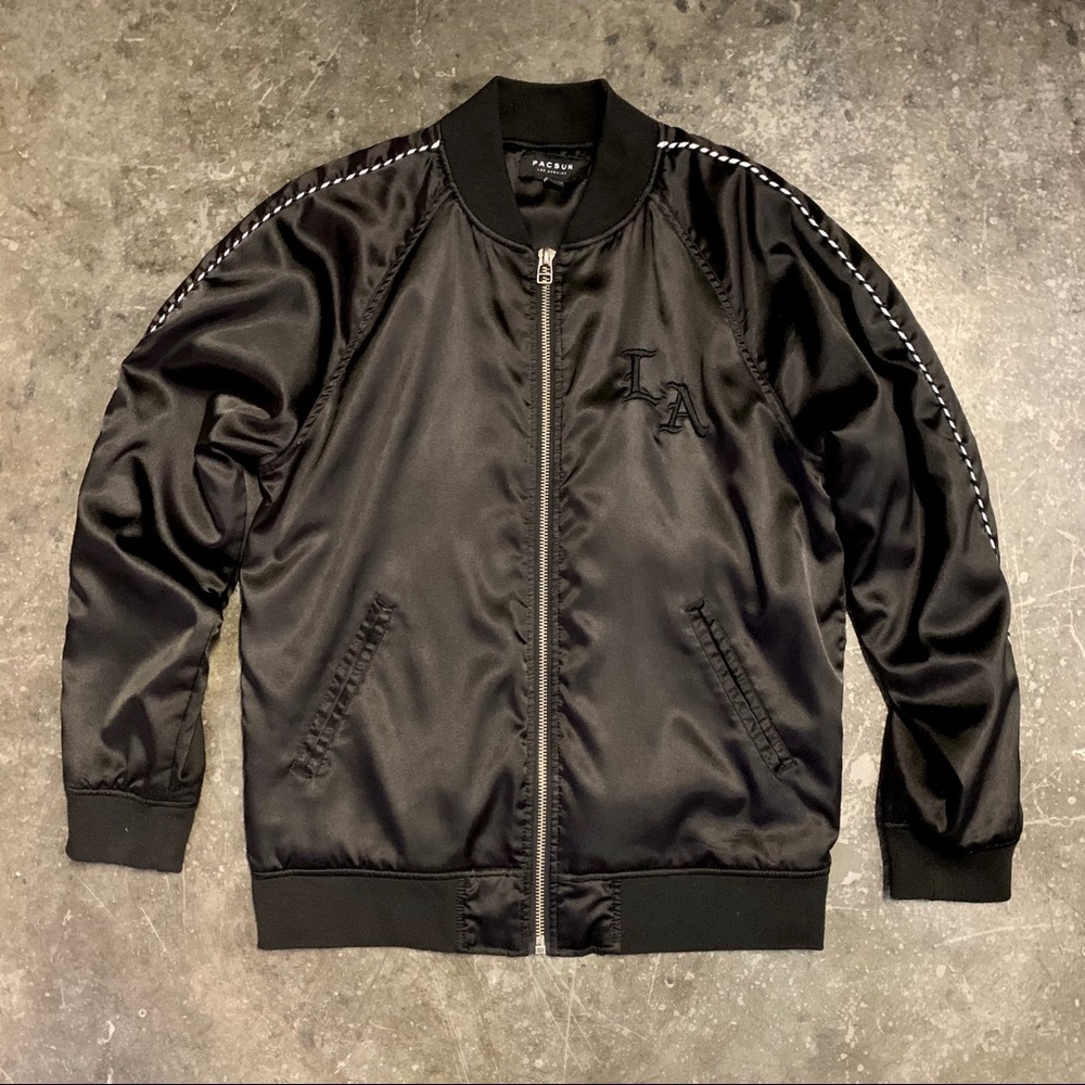 PacSun Black Bomber Jacket Men’s L